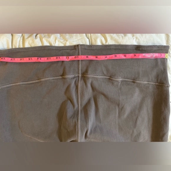 reversible blue gray geometric pattern - Stretch Ankle Pants -no pockets - 2X - Picture 6 of 16